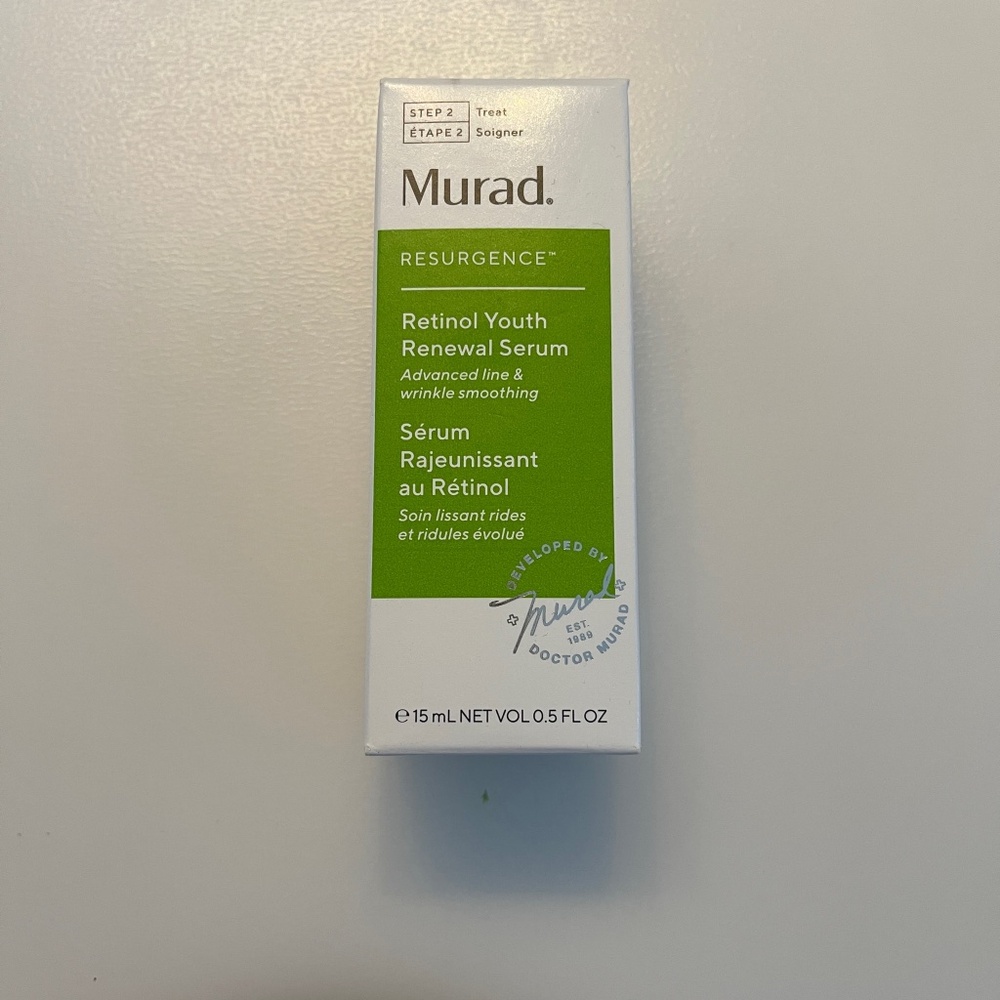 NEW in box Murad Resurgence Retinol Youth Renewal Serum 15ml